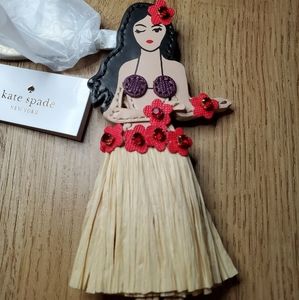Kate Spade Hula Girl Key Fob